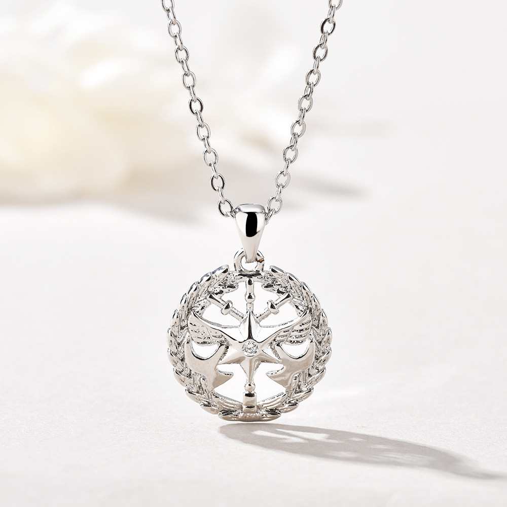 原创军恋饰品消防领花项链火焰蓝朋友领花手链手镯消嫂礼物情人节