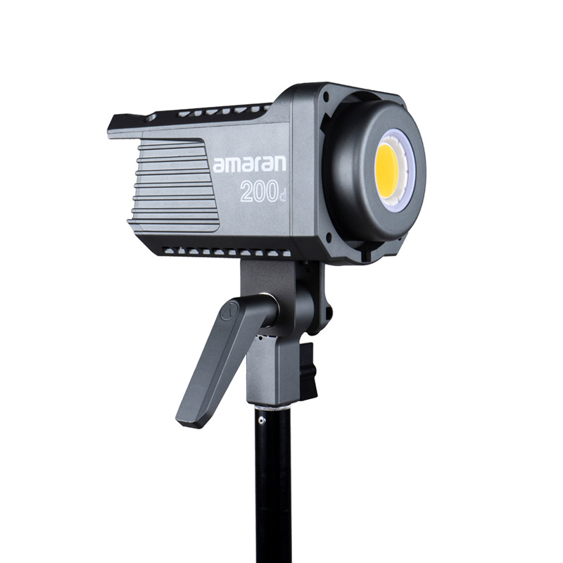 爱图仕amaran 200d 200x摄影摄像常亮灯视频美颜直播补光灯影棚灯