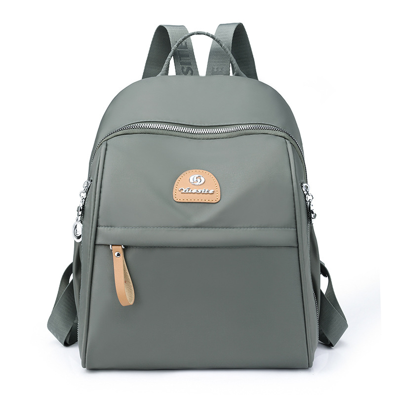 Bag Women's New High-Grade Lightweight Oxford Cloth Backpack Trendy Fashion Travel Bag