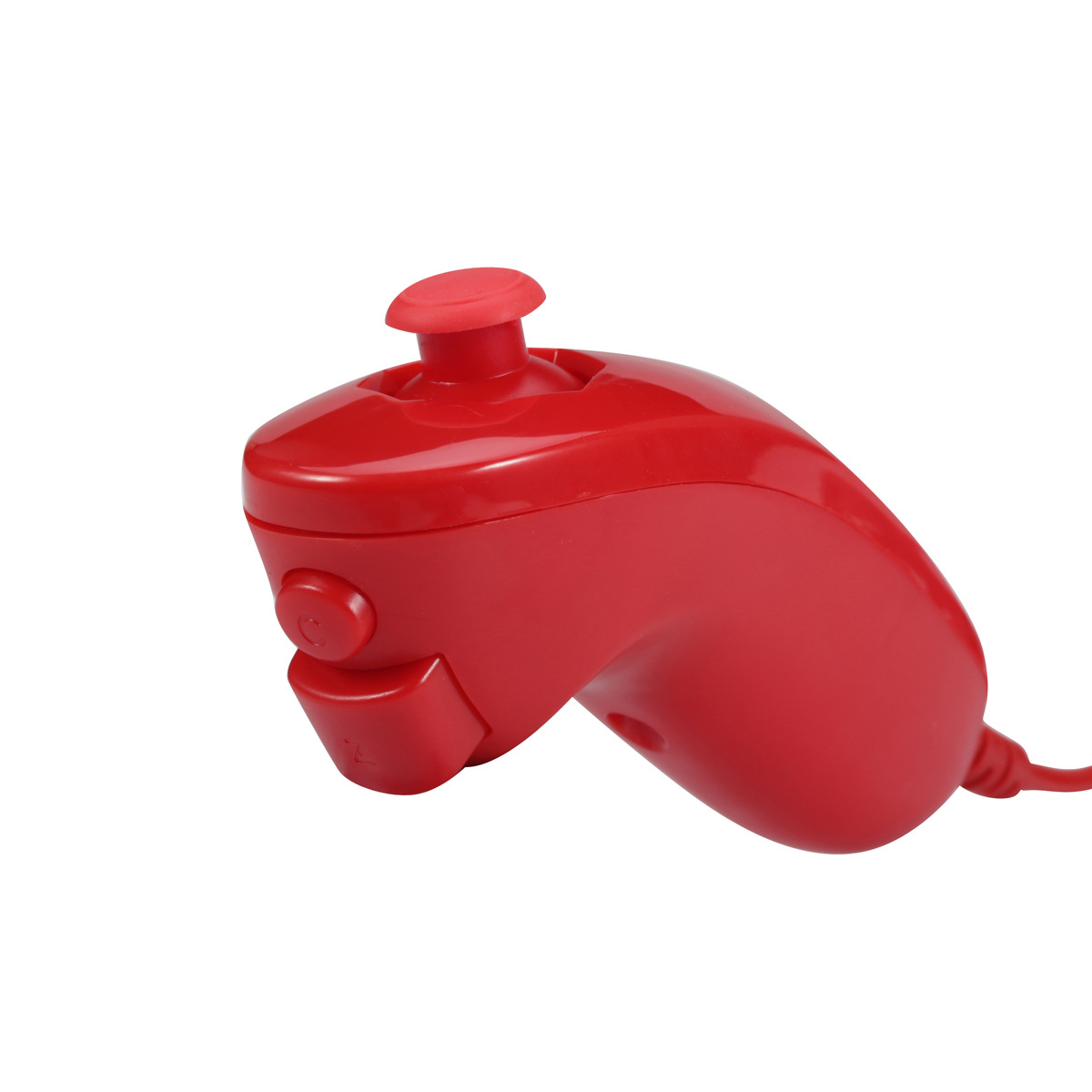 wii左手手柄遥控器wii nunchuk wii主机游戏鸡腿弯柄手柄游戏周边