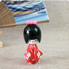 日本木偶摆件 和服娃娃人偶卡通 料理店寿司店铺装饰品
