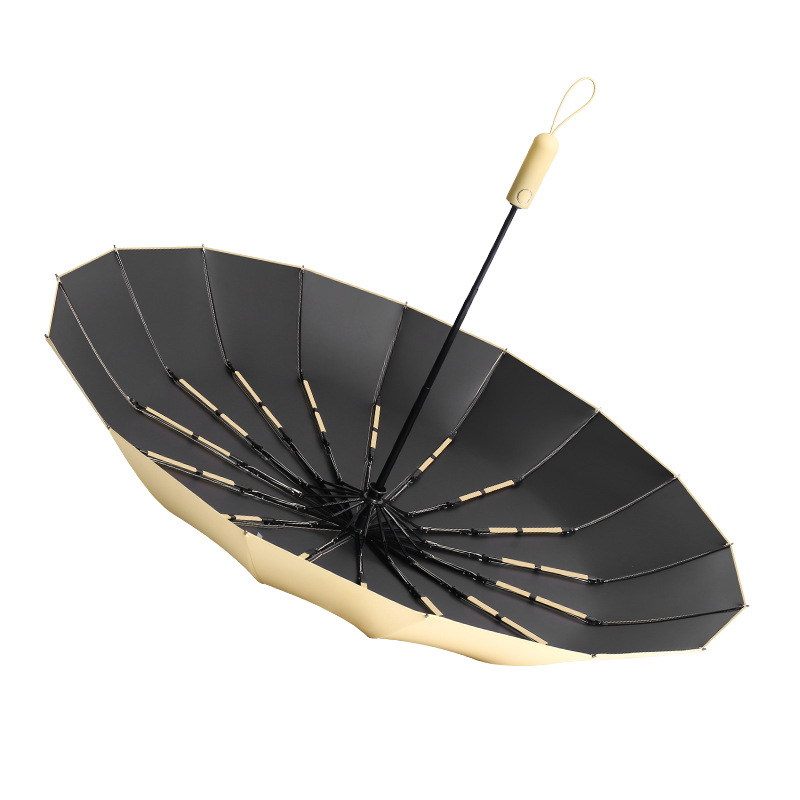 48-Bone Automatic Folding Umbrella Sun-Proof Sun Umbrella Female No. plus-Sized Men's Strong Wind-Resistant Sun Umbrella Customization