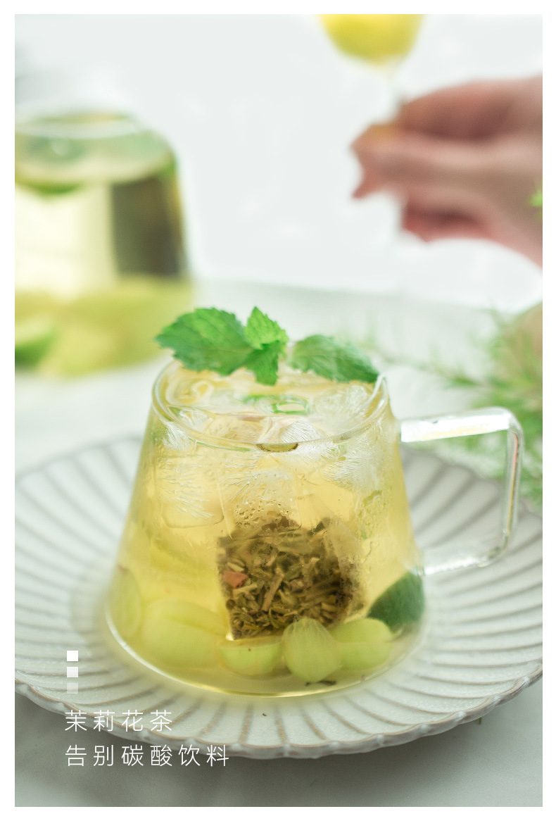 茉莉花茶 茉莉绿茶袋泡花草茶叶冷泡茶包饭店酒店奶茶用茶养生茶