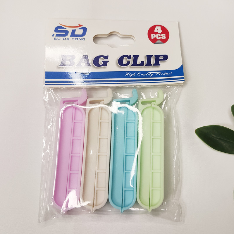 Plastic Clip Pea-Shaped Boat-Shaped Sealing Clip Sealing Clip Grocery Bag Fresh-Keeping Sealing Clip Snack Seal Moisture-Proof