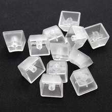 Wholesales ABS Translucent Clear Black Red Blue Keycaps For