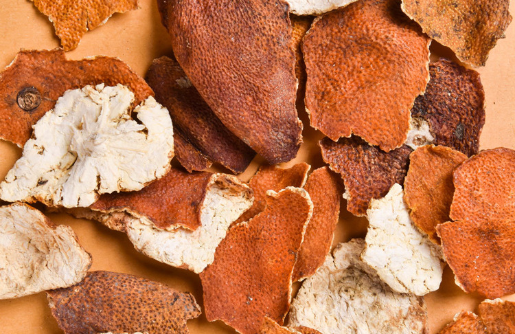 【现货批发】陈皮500g 河南干桔皮 调味香料橘皮 卤料干陈皮散装