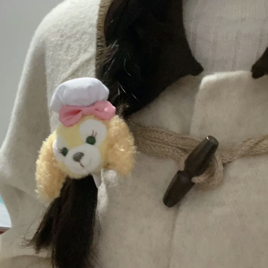 可爱饼饼可安琪头绳双马尾发绳少女心丸子头发圈百搭小清新发饰女