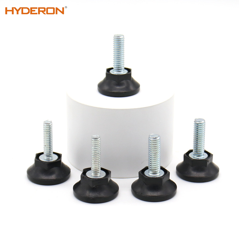 ﹤Factory Direct Sales﹥ High-Strength Plastic Riveting Adjustable Foot Moisture-Proof Adjustable Foot Pad Furniture Leveling Foot
