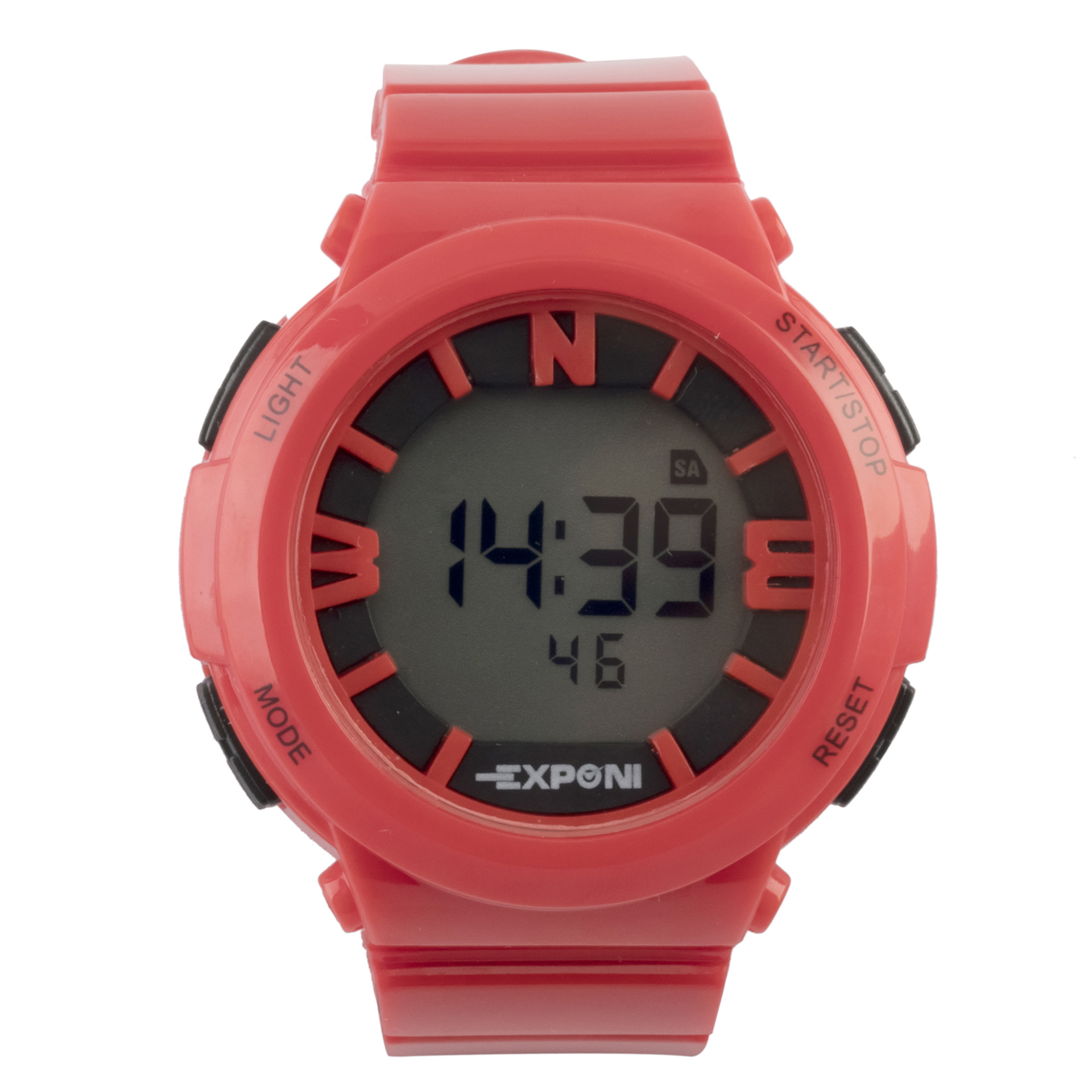 爱普exponi新款1100创意led灯防水电子表硅胶电子表 led儿童手表