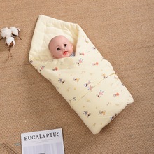 新出生婴儿包被出生外出棉花包被初生纯棉手工旅游夏季两用薄款