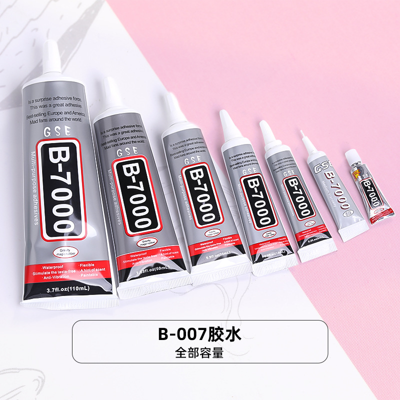 B7000 Glue Toothpaste Glue Stick-on Crystals Phone Case Ornament Glue Screen Repair Rhinestone Diy Accessories