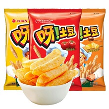 好丽友呀土豆薯条土豆条零食小吃休闲食品 呀土豆 混口味70g*3袋