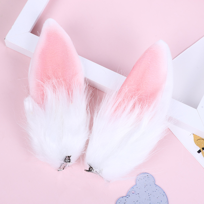 Internet Hot New High-Grade Headband Cute Bunny Hairpins/Hairbands Hair Accessories Rabbit Ears Female Children Performance Headdress