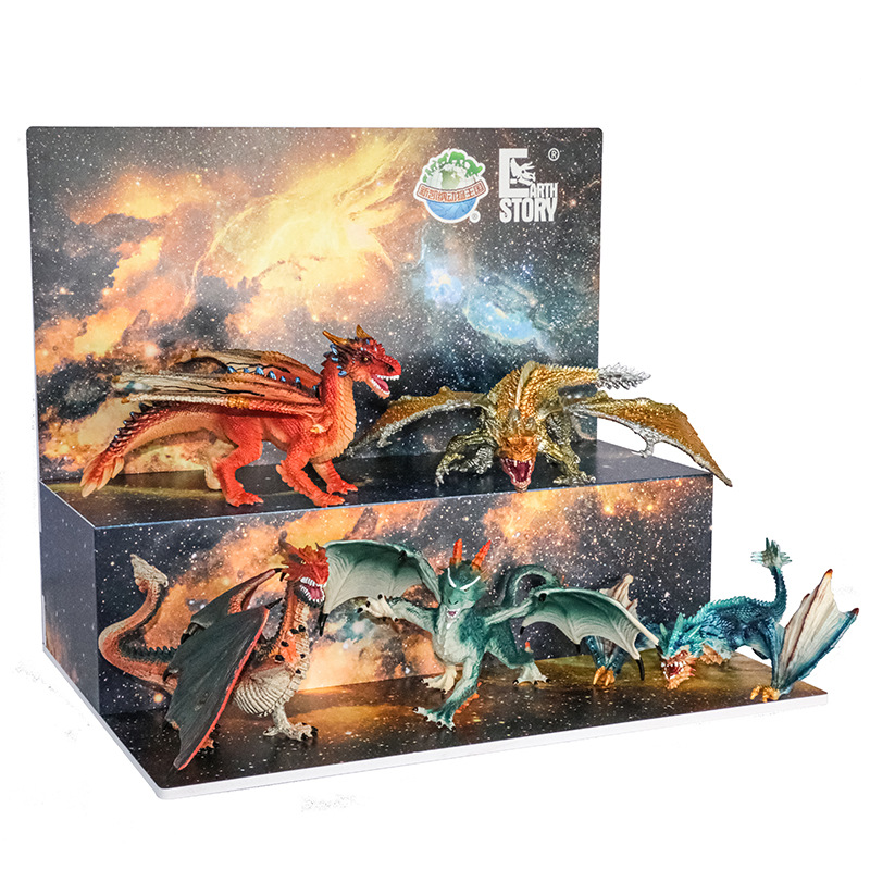 新凯纳套餐西方龙系列5款混装套餐男孩女孩模型礼品-阿里巴巴