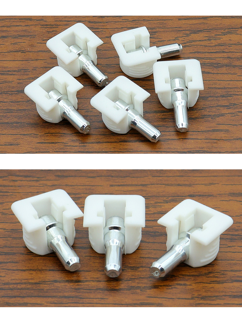 铭固 带轴层板托 直杆层板托 橱柜二合一层板托