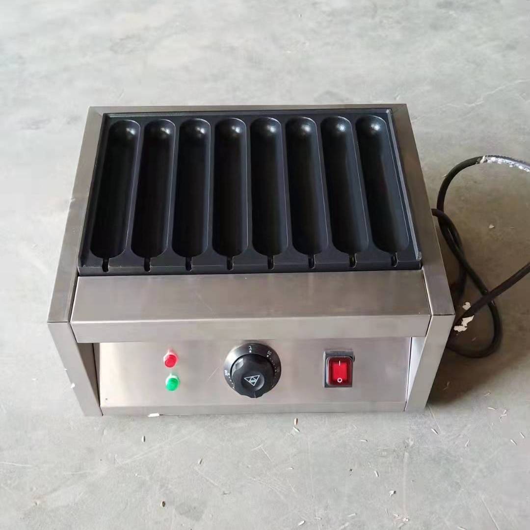 黄金脆皮烤肠机摆摊商用燃气新款夜市烤淀粉肠机手工自动烤热狗炉