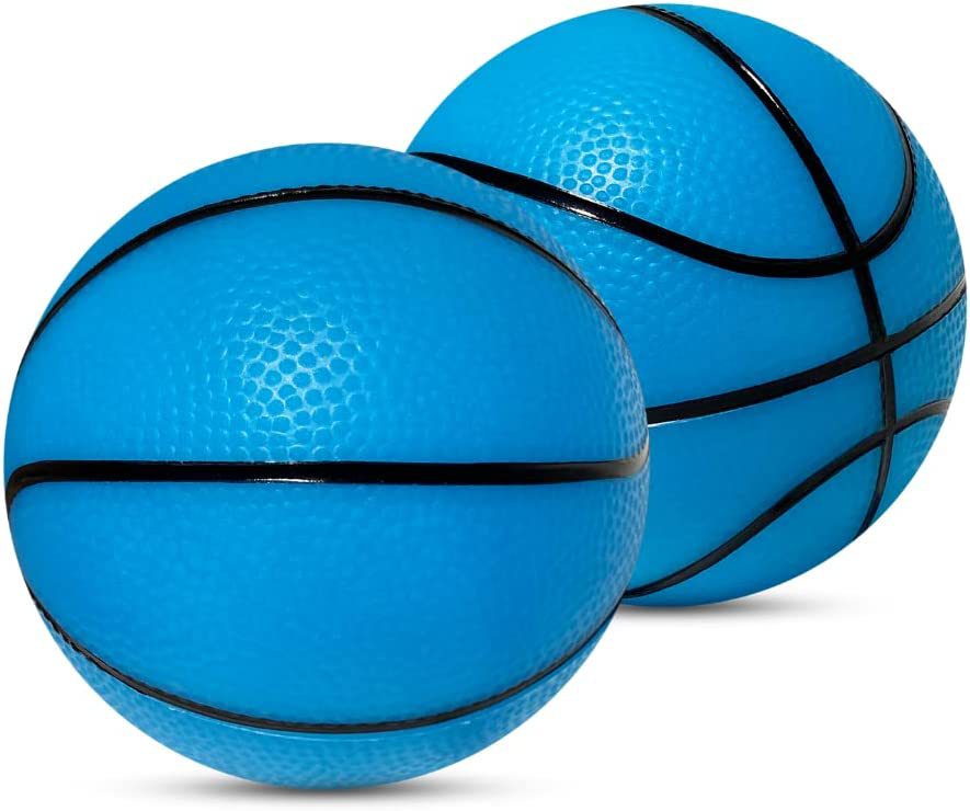 New Luminous Basketball Luminous Fluorescent Small Basketball Pvc Inflatable Indoor Outdoor No. 2 3 Ball Elastic Ball