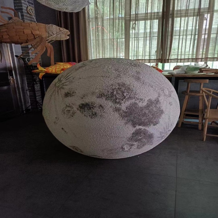 圆形月亮灯图片