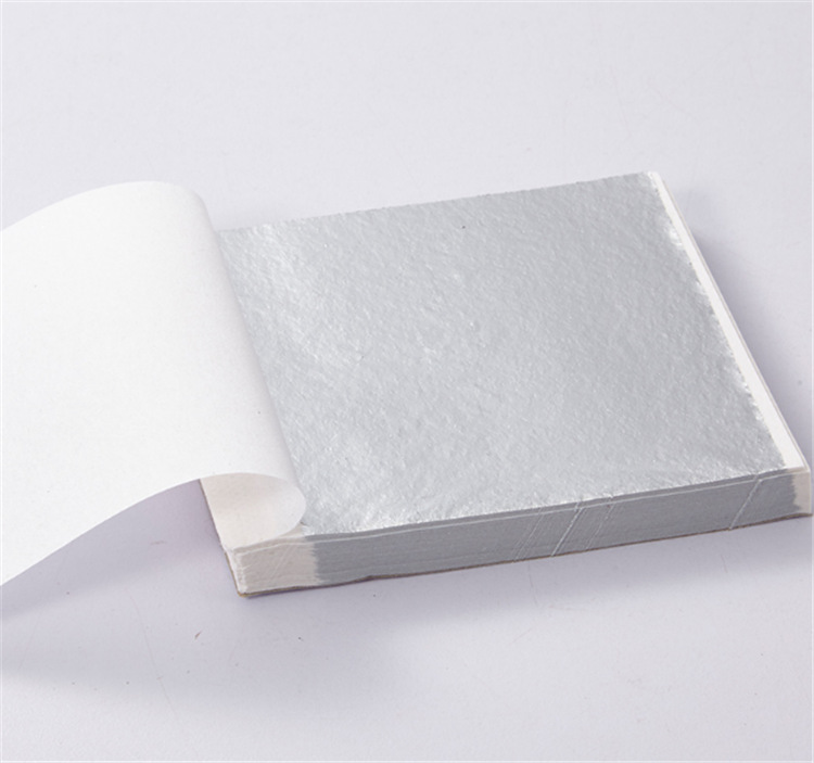 银箔纸装修 台湾仿银铂装饰线条家具天花贴顶贴银萡泊纸1件500张