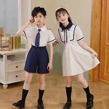 六一儿童演出服中小学生表演服英伦学院风幼儿园园服毕业大合唱服