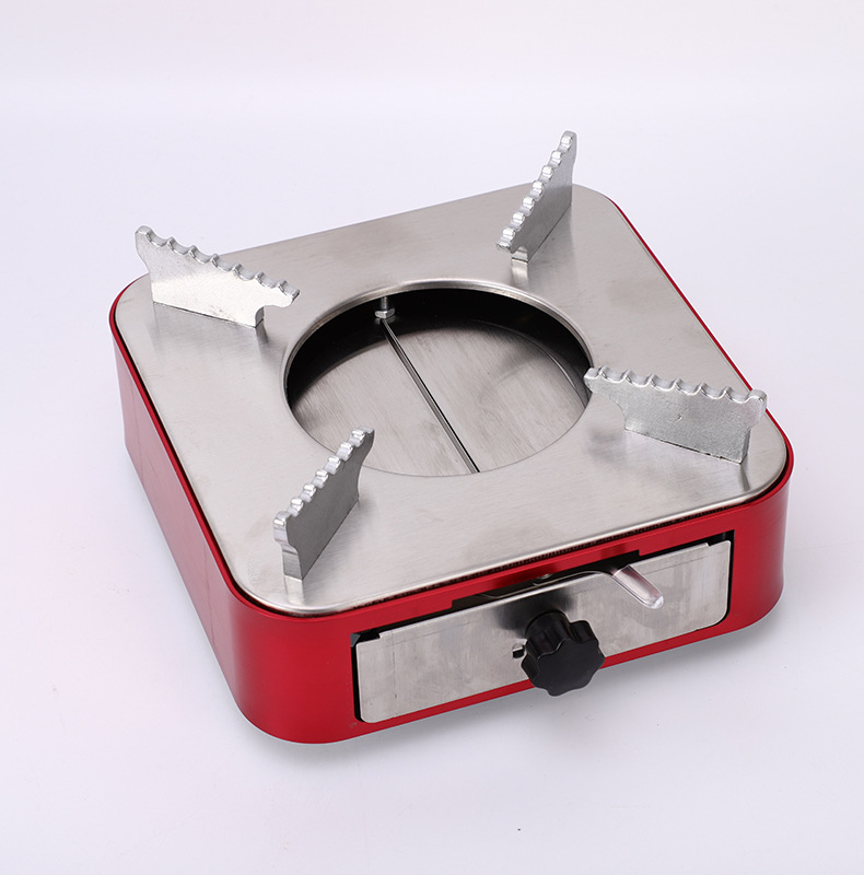 不锈钢酒精炉固体 户外便携野餐煤气灶 家用酒店加厚抽屉式小火锅