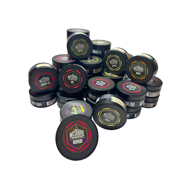 阿拉伯水烟膏 俄罗斯品牌musthave 水烟黑料 酒吧 ktv 水烟专用ho