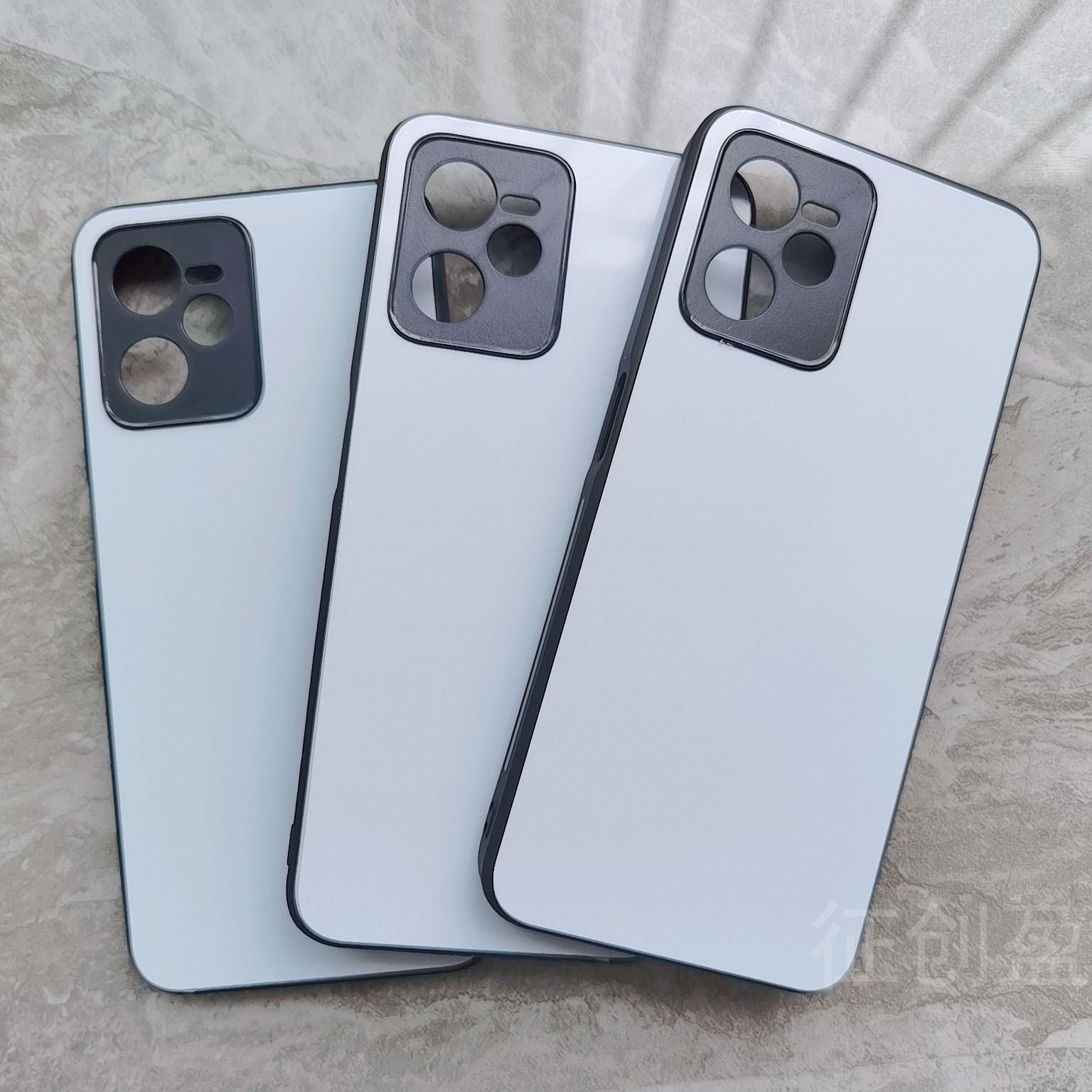 适用realme c35铝片热转印手机壳空白素材批发tpu 个性创意半成品