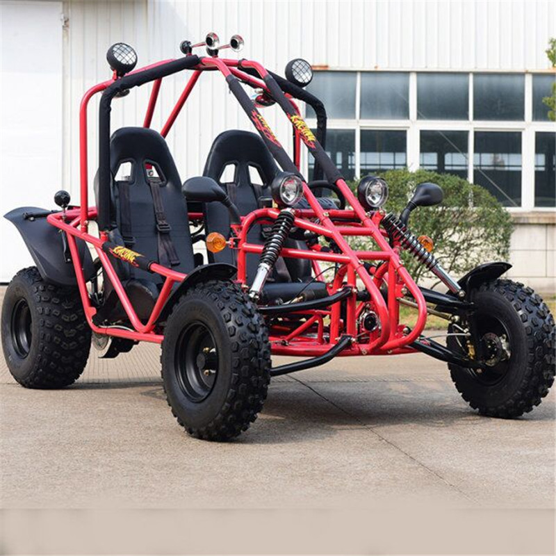 方向盘双座卡丁车 双人越野卡丁车 户外挑战运动款全地形卡丁车