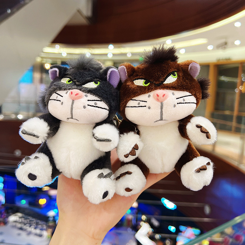 Naughty Lucifer Plush Toy Doll Keychain Cute Crane Machine Ragdoll Wholesale Schoolbag Pendant Doll