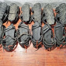 凉鞋胶草鞋轮胎鞋漂流鞋沙滩鞋橡胶鞋涉水鞋钓鱼鞋纯手工鞋