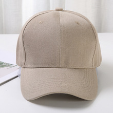 新款棒球帽爆款韩版色棒球帽空白帽情侣鸭舌帽子男女