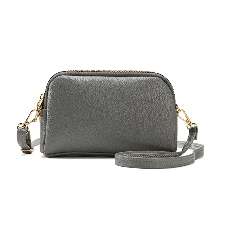 2023 New Women's One Shoulder Crossbody Bag Multi-Functional Large Capacity Shell Bag Girls' Mobile Phone Bag Zipper Wallet