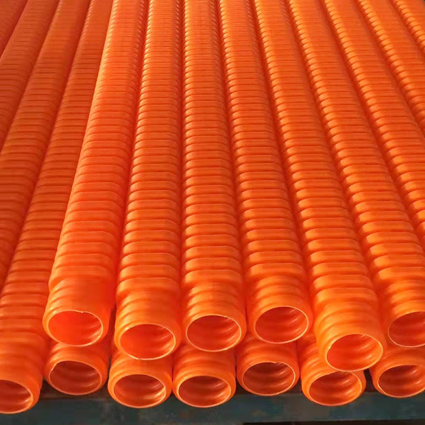 加工定制mpp矩形波纹管 聚丙烯高压直埋电力排管 电力电缆保护管