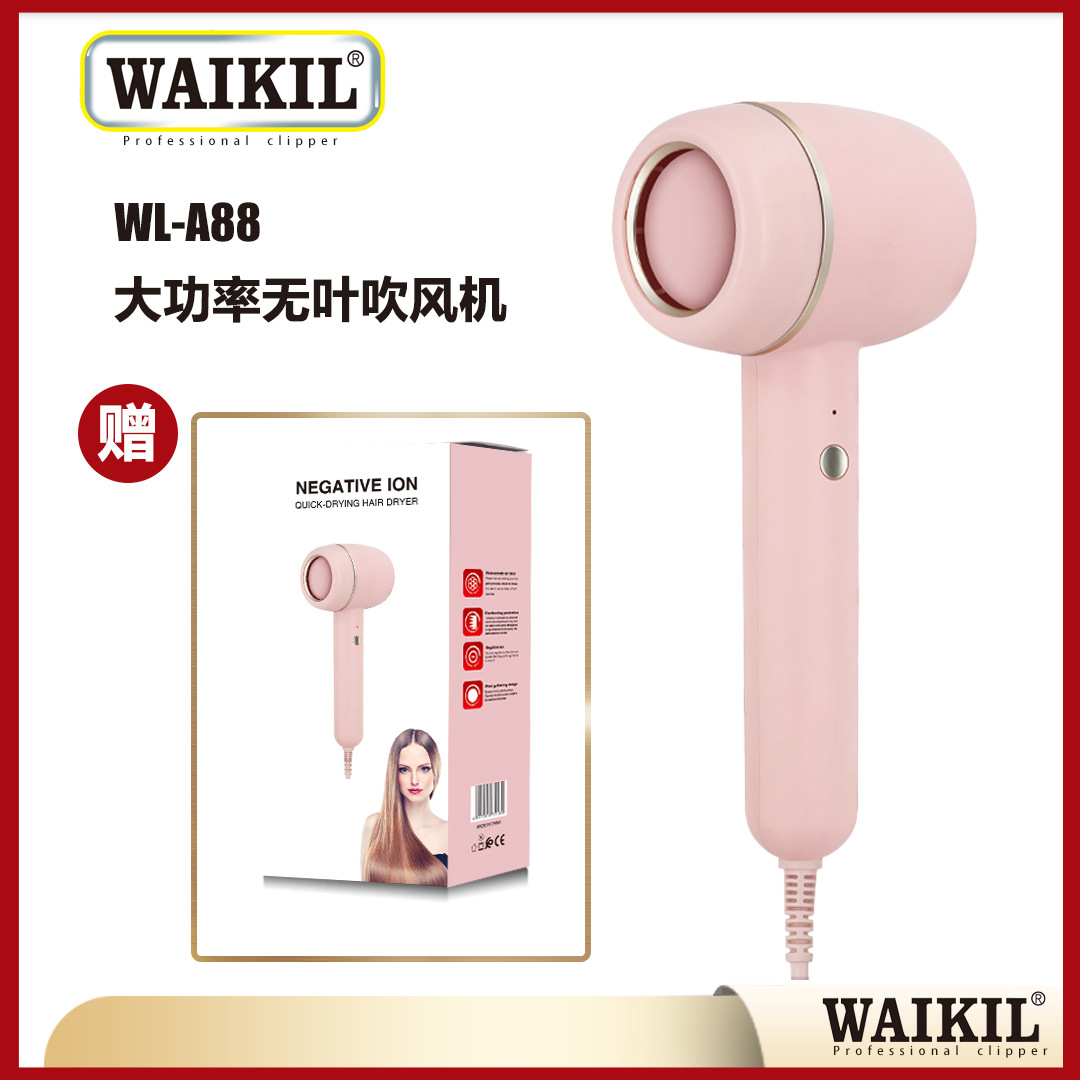 Hot Cross-Border Electric Hair Dryer High-Power Hair Dryer Bladeless High-Speed Negative Ion Constant Temperature Hair Dryer Manufacturer