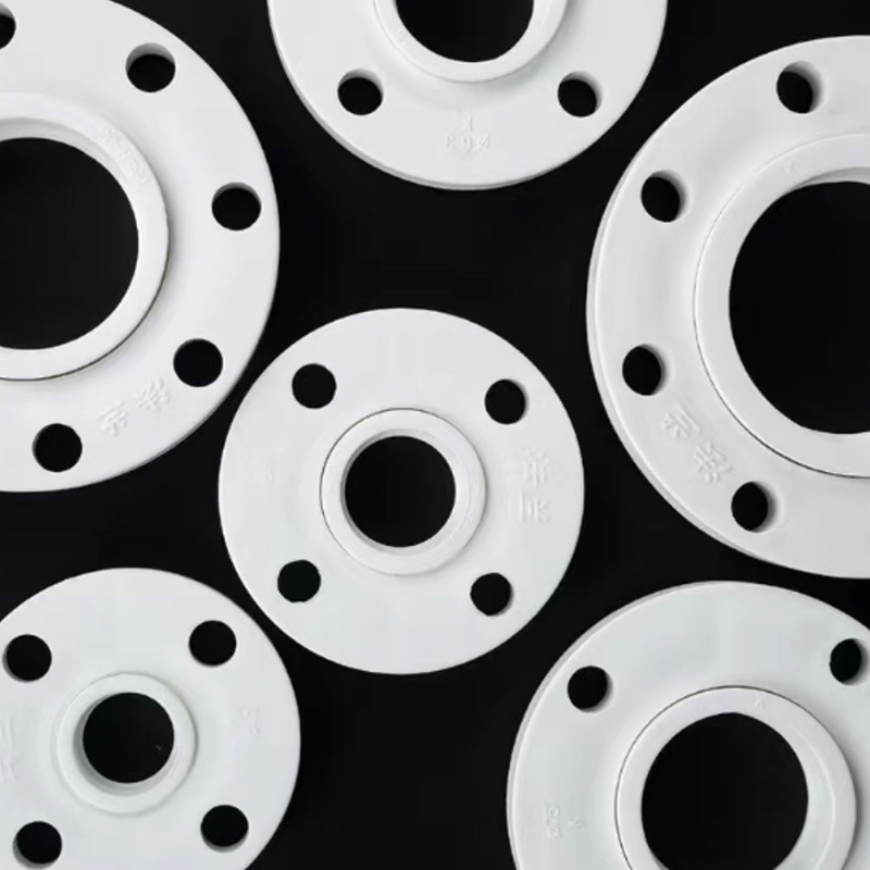 ppr法兰盘标准热熔活套法兰20 25 32 40 dn50 塑料法兰带法兰垫片