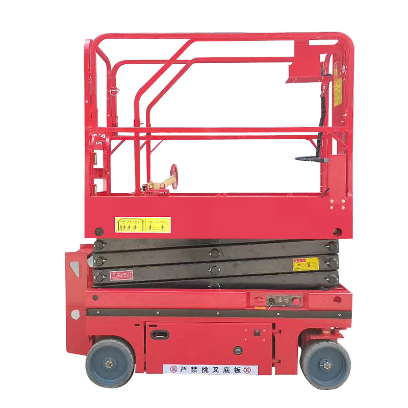 科力厂家全电动液压小剪叉升降平台小型升降机移动式升降车举升机