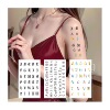 english Tattoo sticker waterproof disposable Sticker waterproof Tattoo sticker customize Sexy tattoo stick tattoo english Tattoo sticker waterproof disposable Sticker waterproof Tattoo sticker customize Sexy tattoo stick tattoo