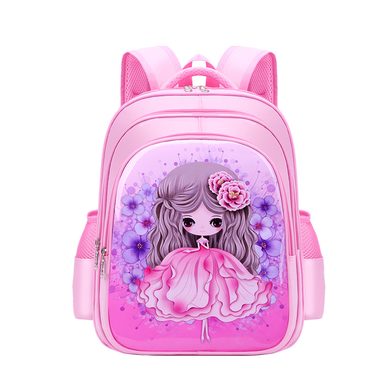 Children's Girl Schoolbag Primary School Students Cute Offload Waterproof One Three Four to Sixth Grade Girls' Kindergarten