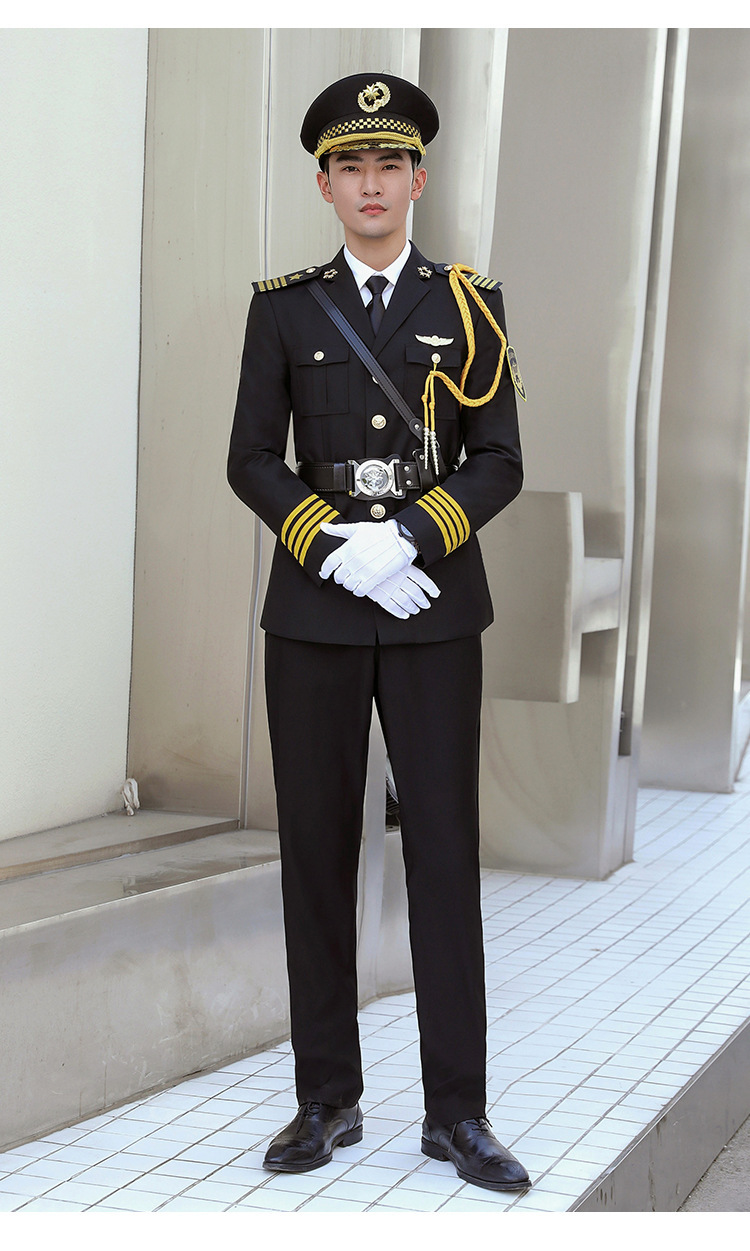 工厂批发职业装春秋冬季物业小区西装形象岗礼兵礼仪服新式保厂家