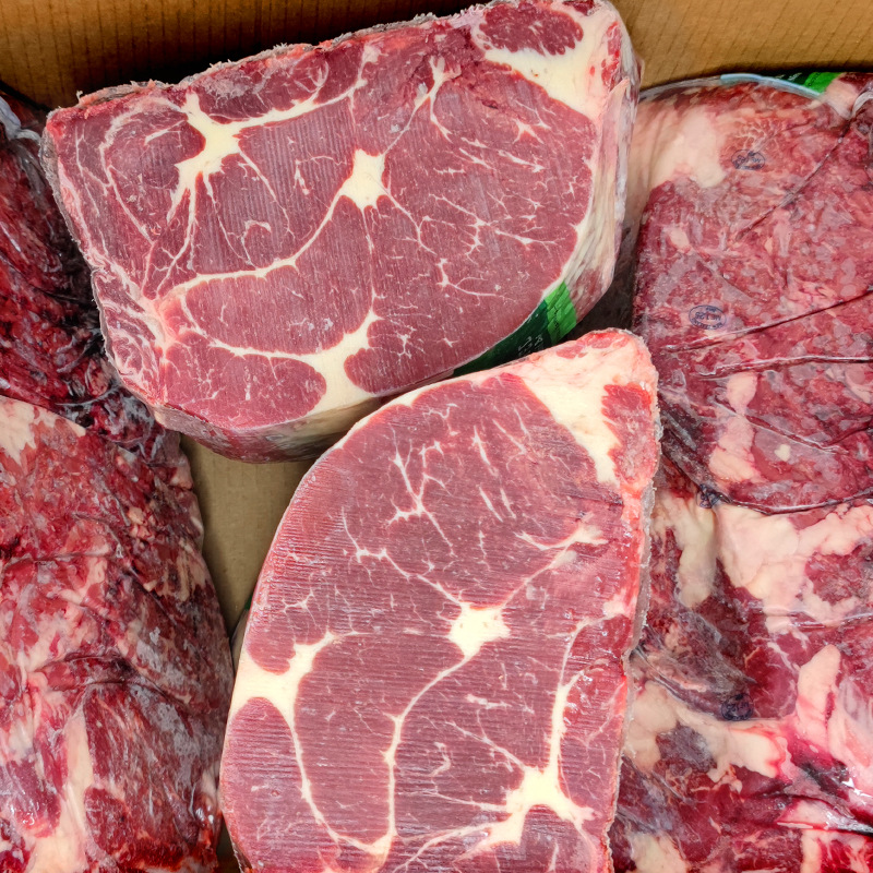 新西兰ps银蕨牛上脑 去骨牛背肩肉雪花上脑芯进口冷冻牛肉