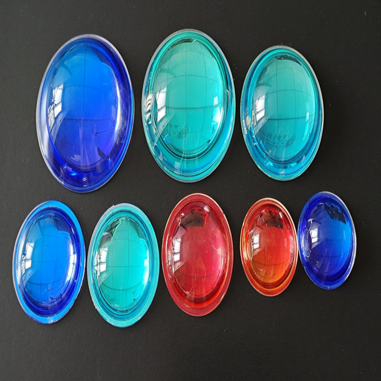 网红灯镀膜透镜夕阳灯镀膜透镜日落灯镀膜透镜 pmma/玻璃透镜
