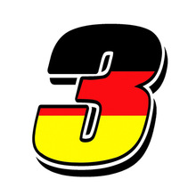 德国赛车数字