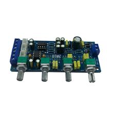 单电源版本HIFI发烧级NE5532音调板 NE5532前级板 功放前置板