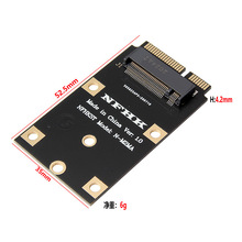 MINI PCIE 转 NVMe M.2 NGFF SSD硬盘转mini pci-e无线网卡转 接