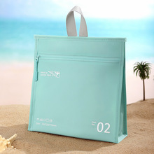 新款果冻清爽系列洗漱包 旅行化妆品收纳包 带手提PVC防水化妆包
