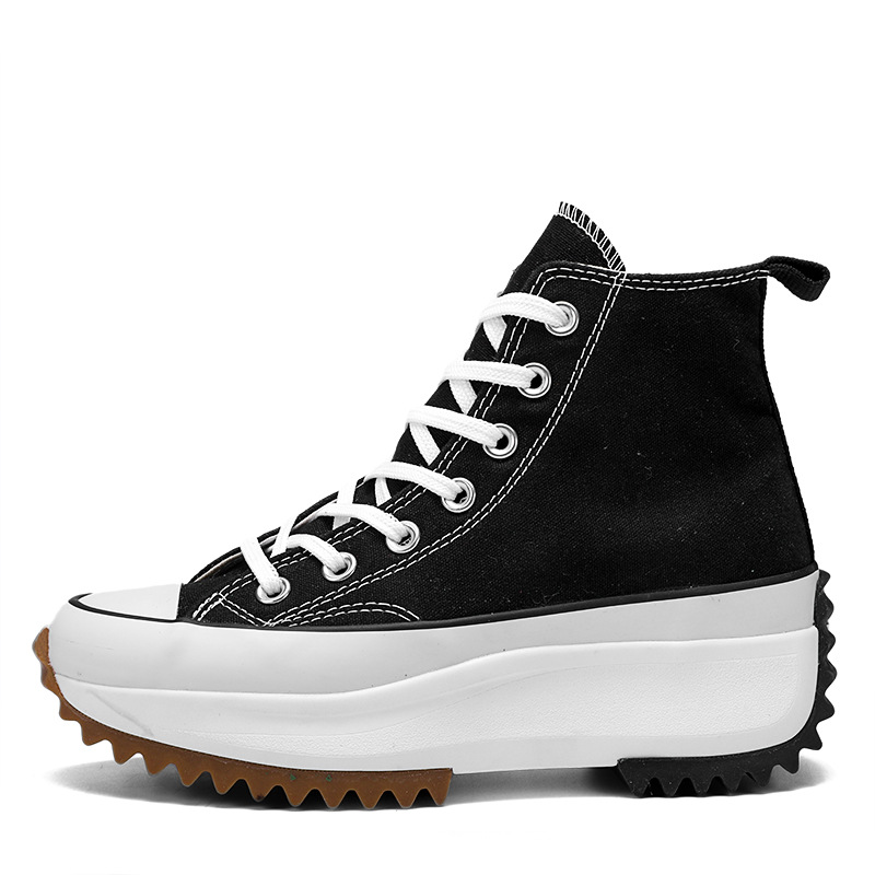 批发莆田鞋尔匡威莱斯肖战同款jw联名厚底帆布鞋运动男女鞋松糕鞋