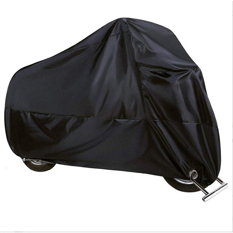 Spot Cross-Border Amazon Hot 190T Oxford Cloth Silver-Coated Cloth Dustproof and Sun Protection Rainwater Proof Motorcylce Jacket Car Cover