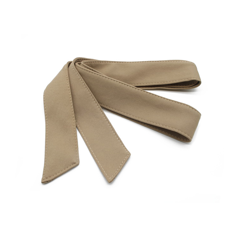 简约百搭风衣腰带女布料带秋冬大衣外套装饰卡其色布条配件带腰封