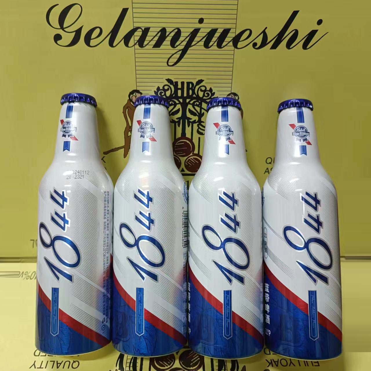 经典蓝带啤酒整箱一件包邮正品批发价瓶装355ml铝罐装麦芽度11°p