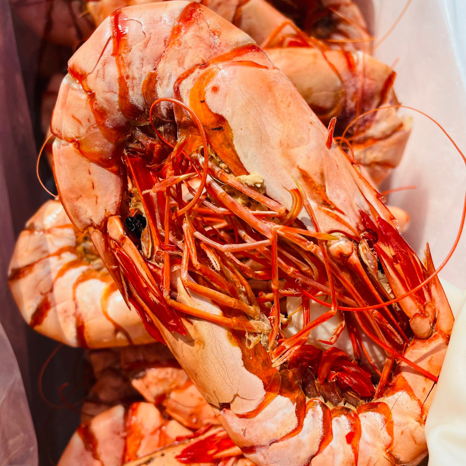 东山岛特大九节虾干野生海虾干烤虾斑节虾干人工日晒淡干送礼佳品